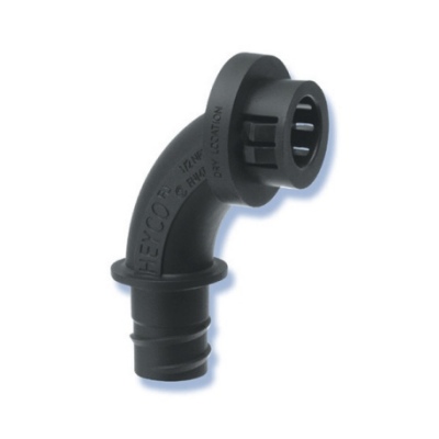 Heyco-Flex™ Quick Twist Conduit Fittings (90° Sweep)