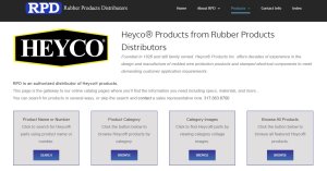 Heyco Products Page on the RPD Website