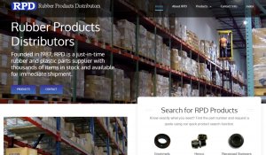 Rubber Products Distributors Website
